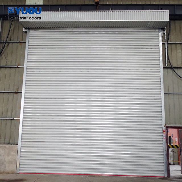 Cheap Wholesale Industry Galvanized Steel Roller Gates Automatic Motorized Rolling Shutter Door