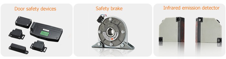 Customized DC 800kg Roller Shutter Side Motor Backup Battery Rolling Door Motor