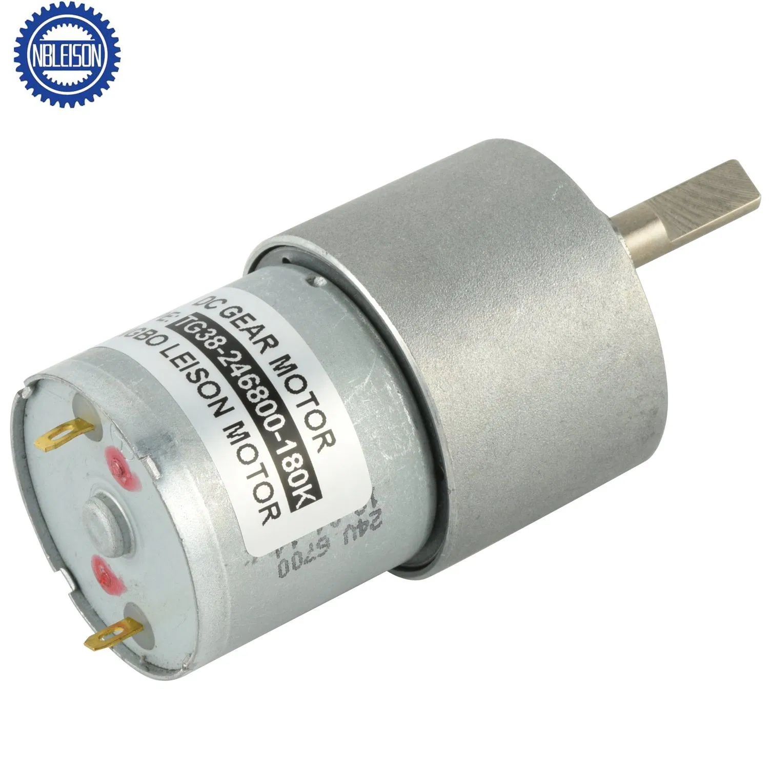 37mm 6V 12V 24 Low Rpm 1n. M High Torque Micro DC Gearbox Electric Metal Gear Motor for Robot and Electric curtain