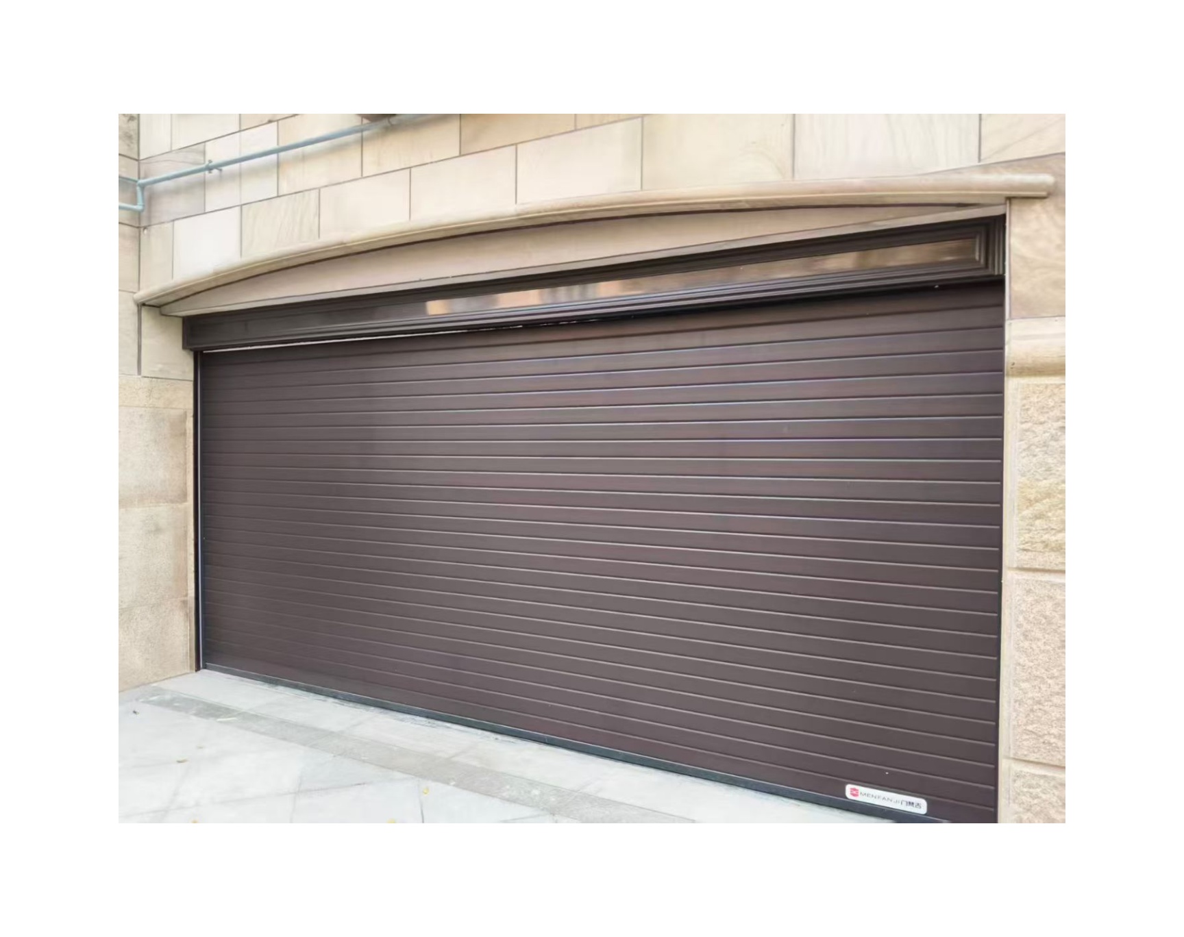 Rolling Garage Door Steel Slat Electric Operation For Industrial Use
