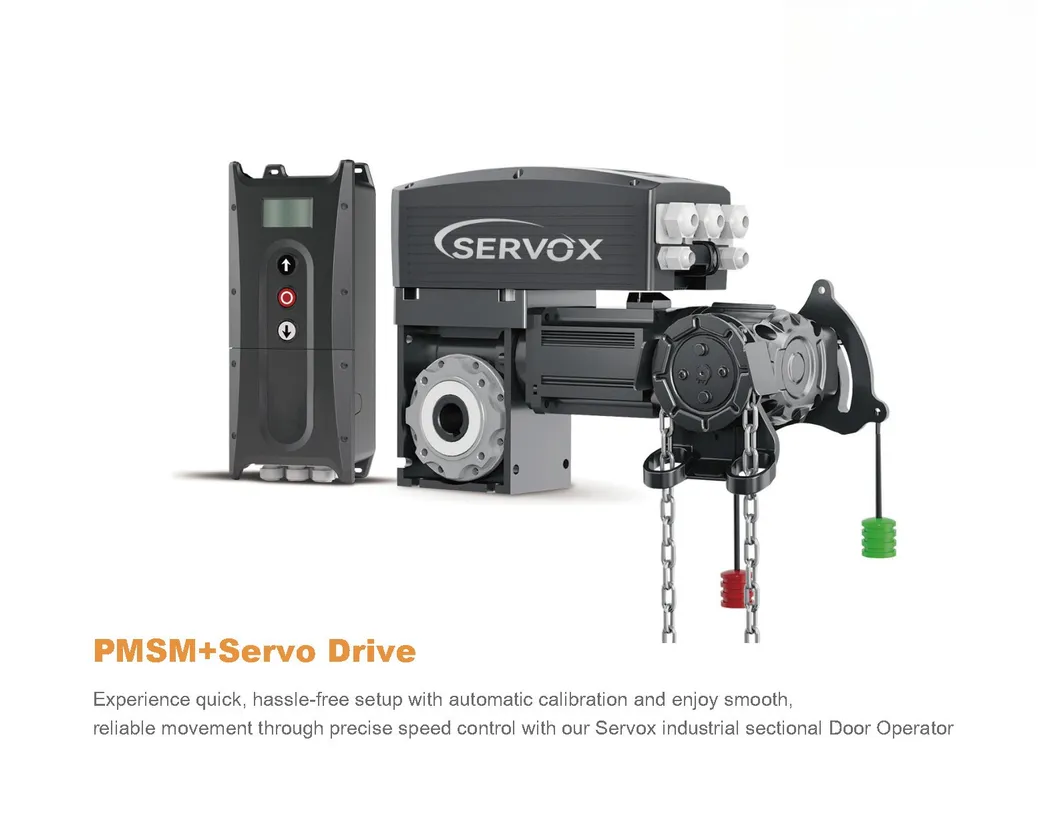 High Torque Sectional Door Servo Motor