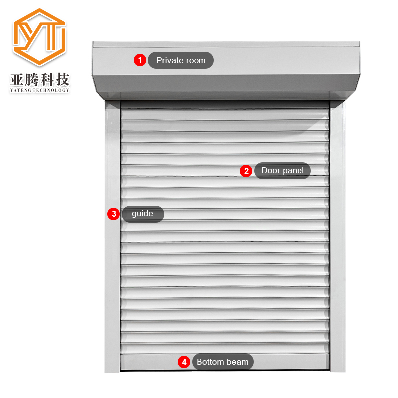 Modern Design Automatic Motorized Aluminum Alloy Electric Hurricane Roller Rolling Shutter