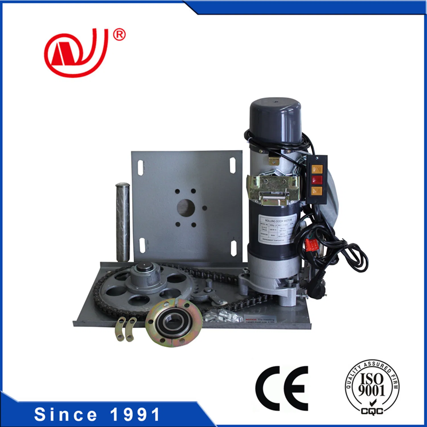 Commercial Usage Roller Door Motor Electric Single Phase Gear Motor Rolling Shutter Motor