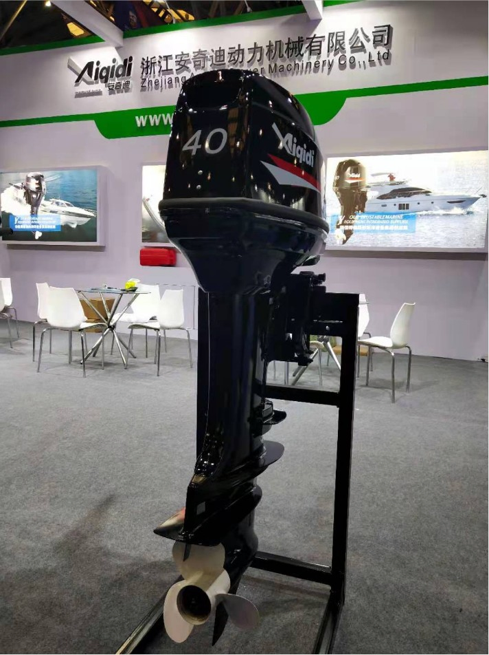High-Performance 40HP 2-Stroke Outboard Motor with Remote Control