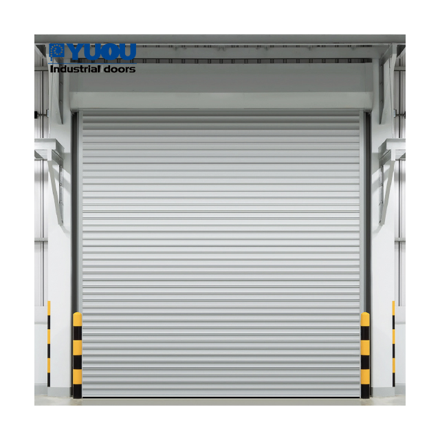 Windproof Heavy Duty Galvanized Steel Rolling Shutter Door for Warehouse