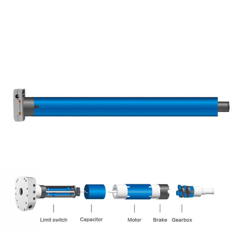 Tubular Motor Smart Wholesale Metal Drive Electric Built-in Tubular Motor for Roller Shutter Doors &amp; Windows