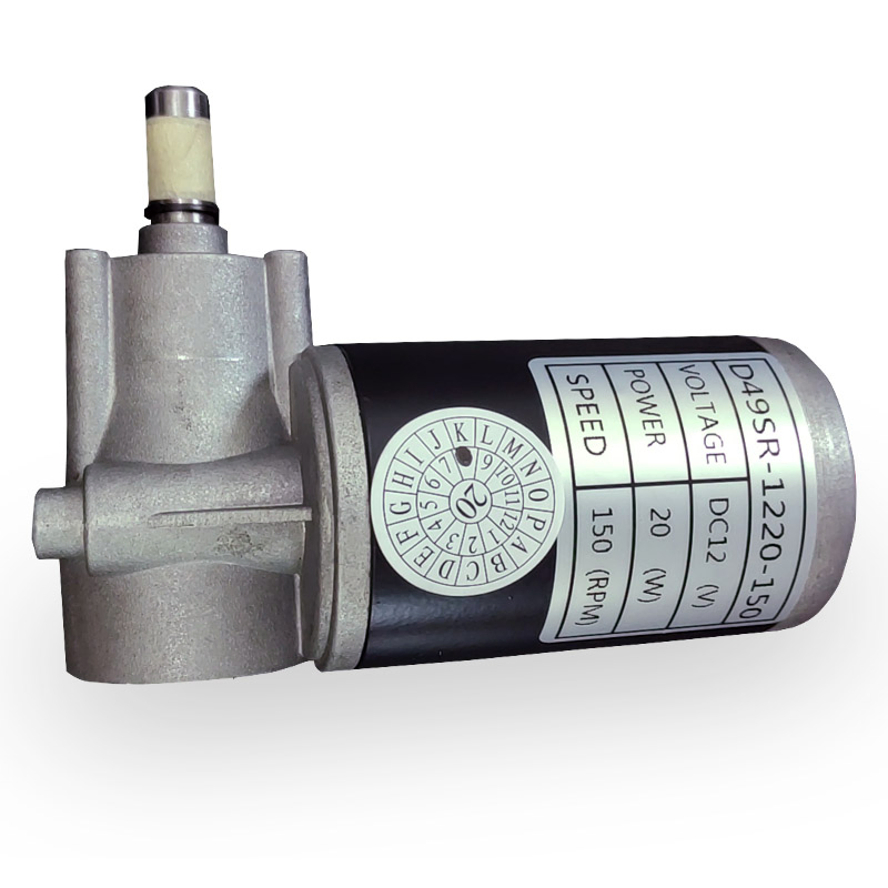 24V DC Brushed Motor Low Power Low Noise Awning Motor Micro Gearmotors with Encoder