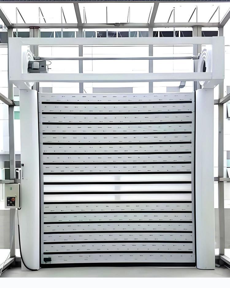 High-Speed Rolling Stainless Steel Shutter Door Windproof Window Blind Aluminum Roller Shutter Motor for Garages