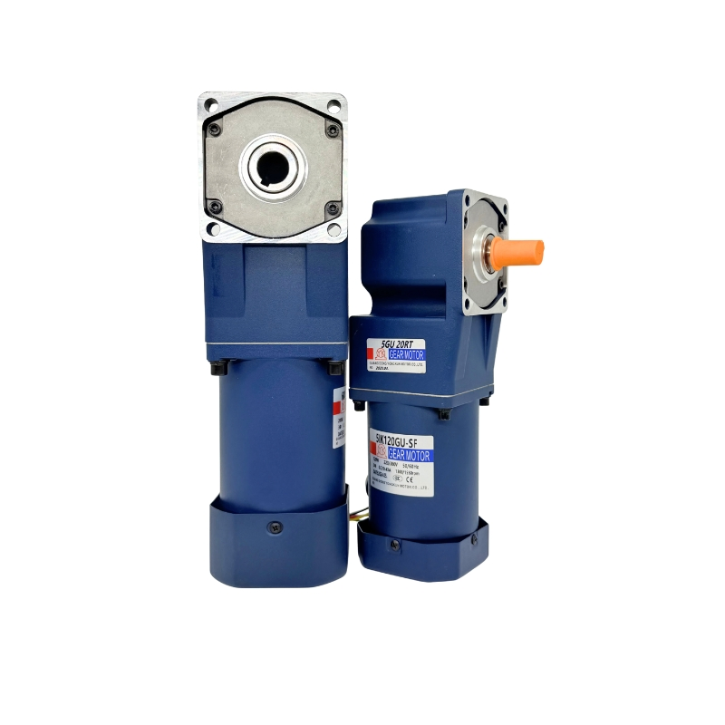 Durable AC Geared Motor with Right Angle Design for Conveyors and Automatic Door Drive electric Motor