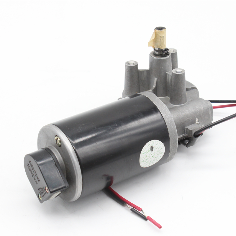 63mm 12V 24V  DC Worm Gear Motor for Garage Door Opener