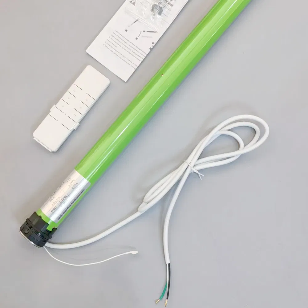35mm, 45mm 59mm Roller Shutter Roller Blinds Tubular Motor with WiFi Smart Built-in Controller