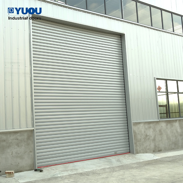 Cheap Wholesale Industry Galvanized Steel Roller Gates Automatic Motorized Rolling Shutter Door