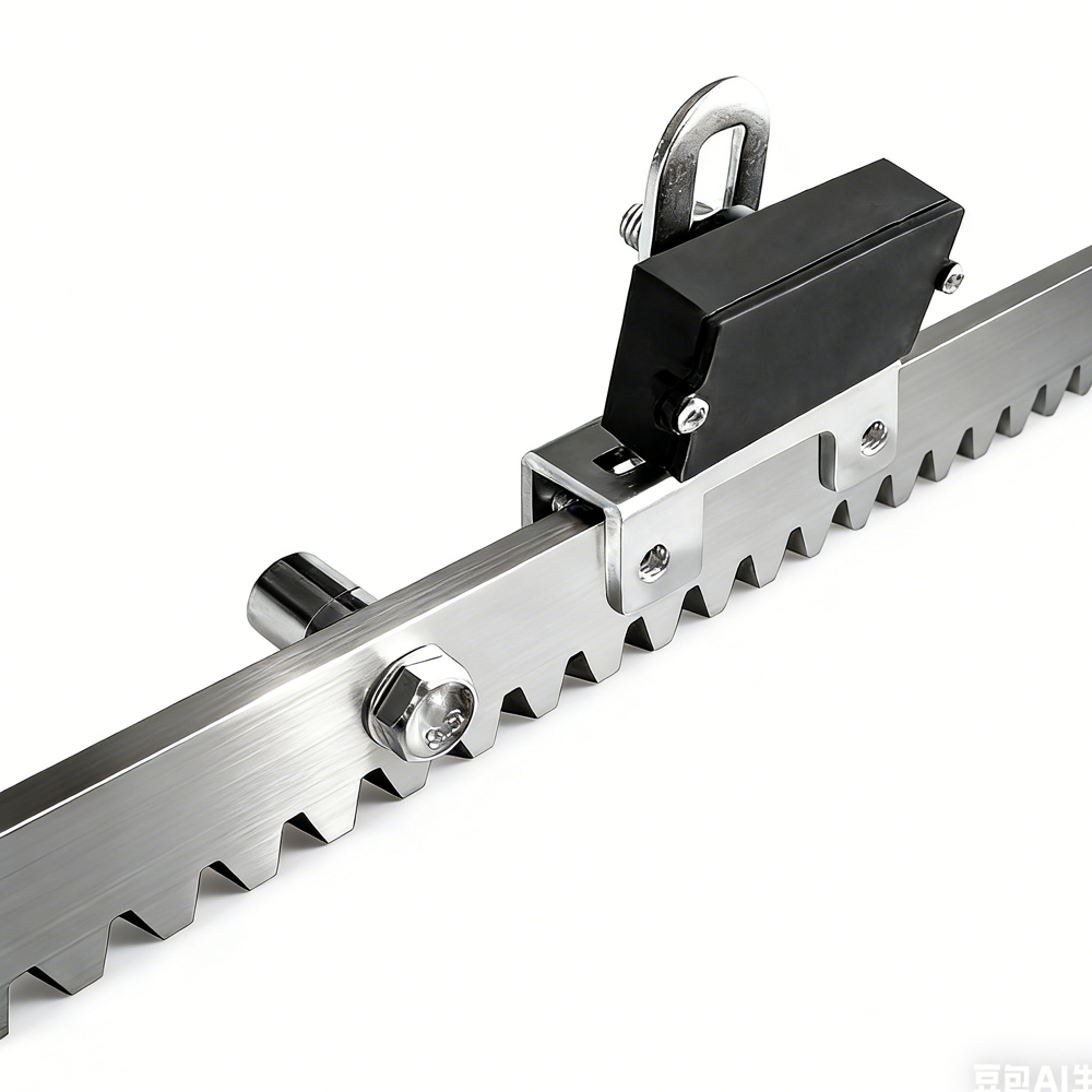 Ouyi Q235 1005x9x30mm Silver Modern Sliding Door Moving Gate Gear Rack DC 24V Brushless Motor Automatic Openers