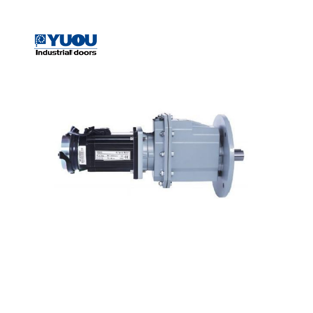 Metal Spiral Rapid Door Servo Motor 220v or Custom Voltage 0.55//0.75/1.5/2.2kw for High Speed Door with English Panel