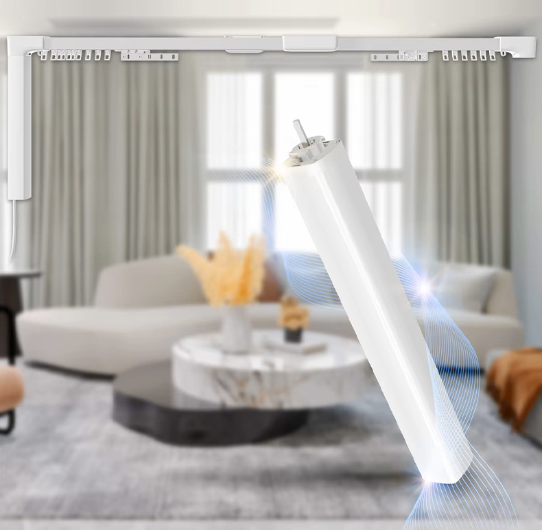 Raex Intelligent Smart Control Motorized Curtain Track and Motor