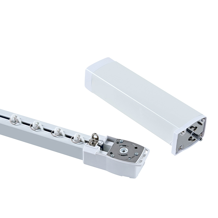Manufacturer Hotel DIY Motorized Curtain Rail Track Set Electric Curtain Motor with Remote Control