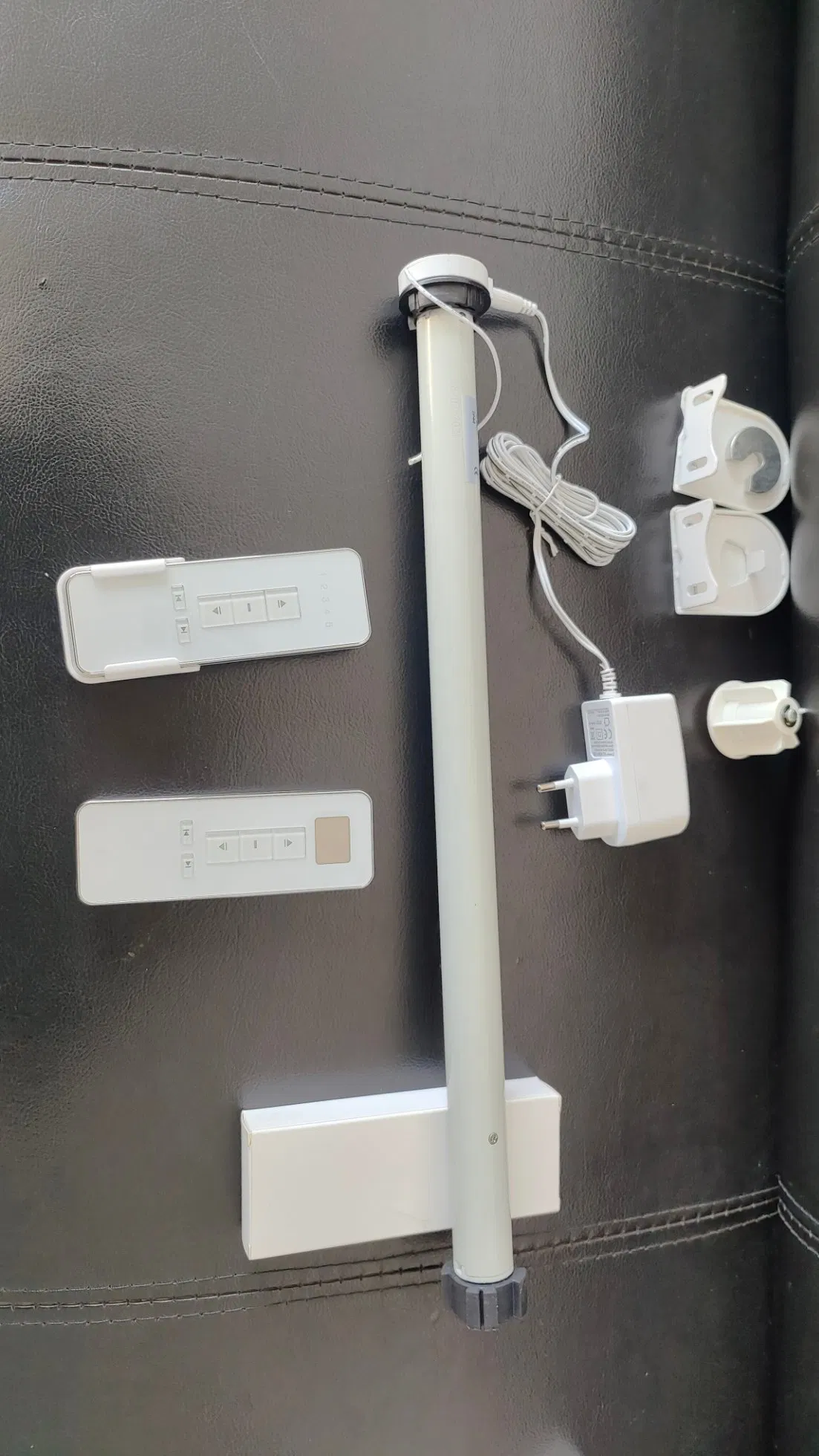 Affordable Electric Curtain Rod with Remote Control Motor
