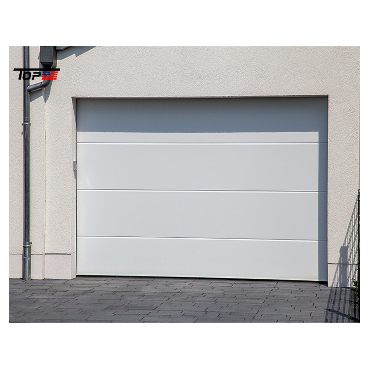 Factory Price Customize Remote Control Galvanized Steel Security Automatic Sliding Waterproof Finished Garage Door Motor