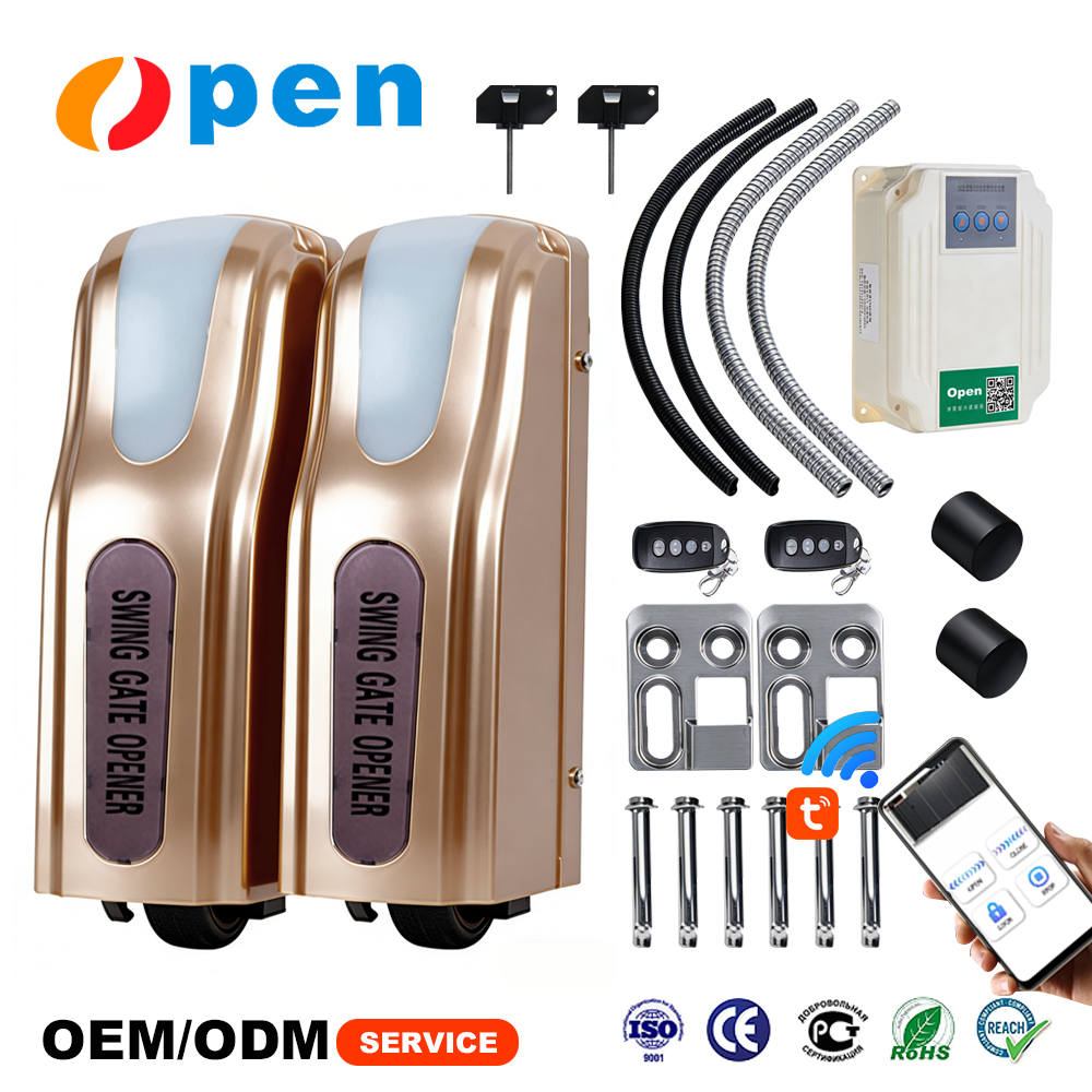 Modern Design Automatic Gate Opener for Swing and Sliding Doors 220V/110V Motor for Hotel Use