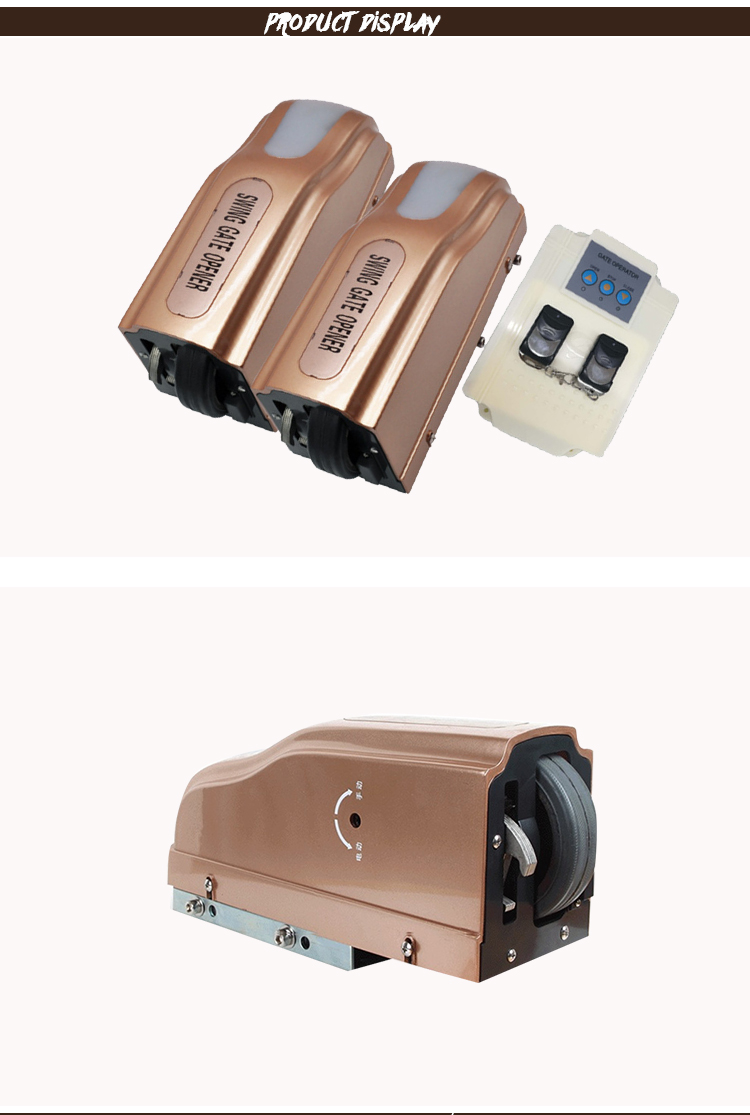 Modern Design Automatic Gate Opener for Swing and Sliding Doors 220V/110V Motor for Hotel Use