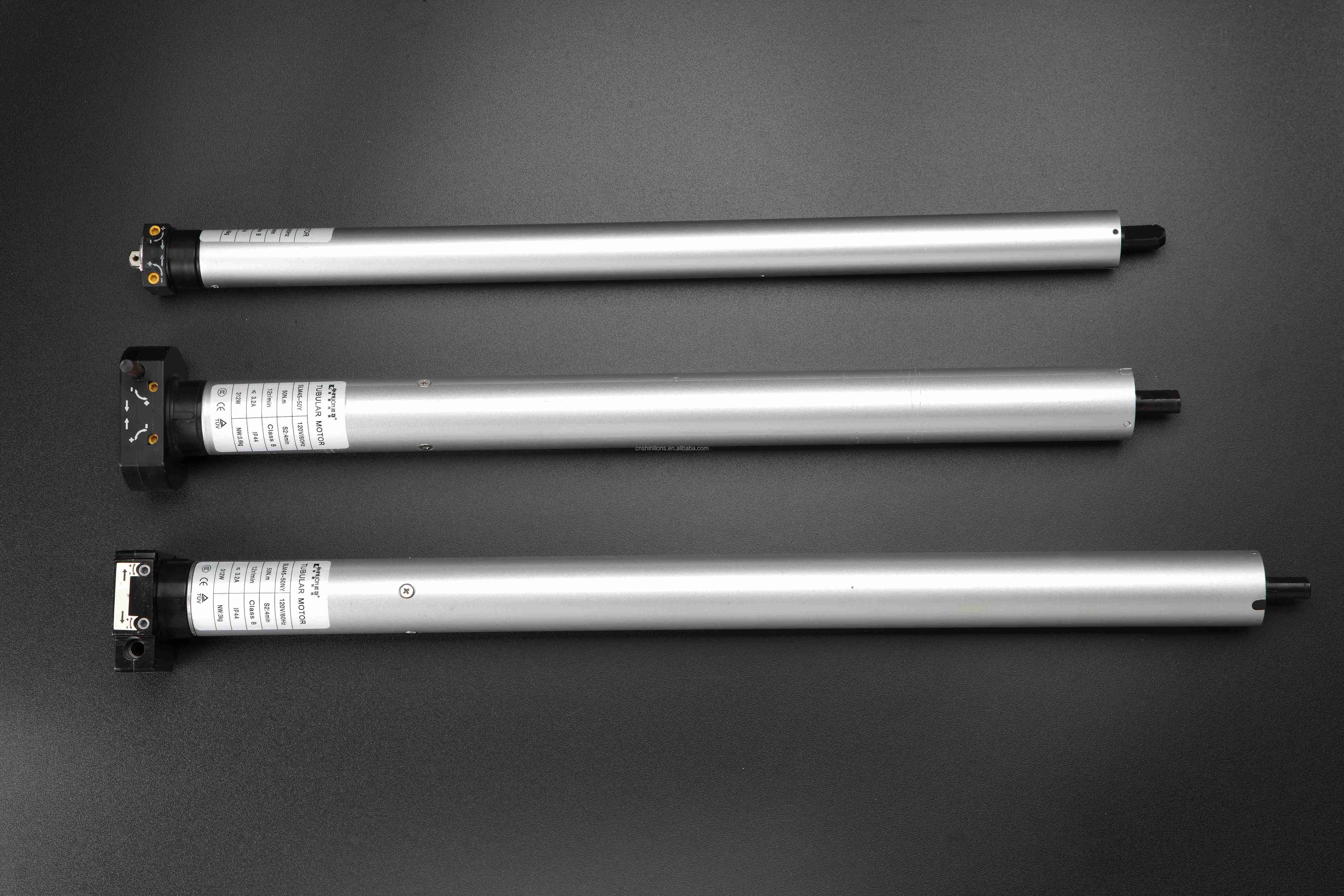 Tubular motor detail