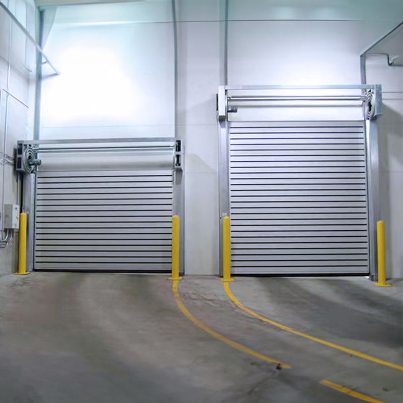 Industrial Anti-Wind Aluminum High Speed Spiral Door | Automatic Rolling Shutter Door For Warehouse And Factory