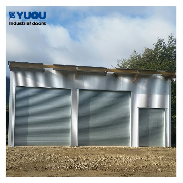 High Quality Steel Shutter With Remote Control Rolling Up Doors Factory Security Gate Roller Shutter Door