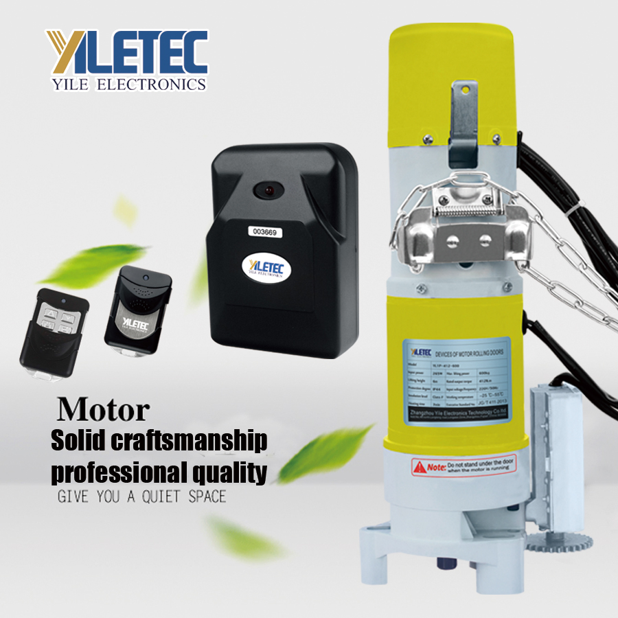 Yiletec Heavy Duty 600kg Roller Shutter Motor with Emergency Chain