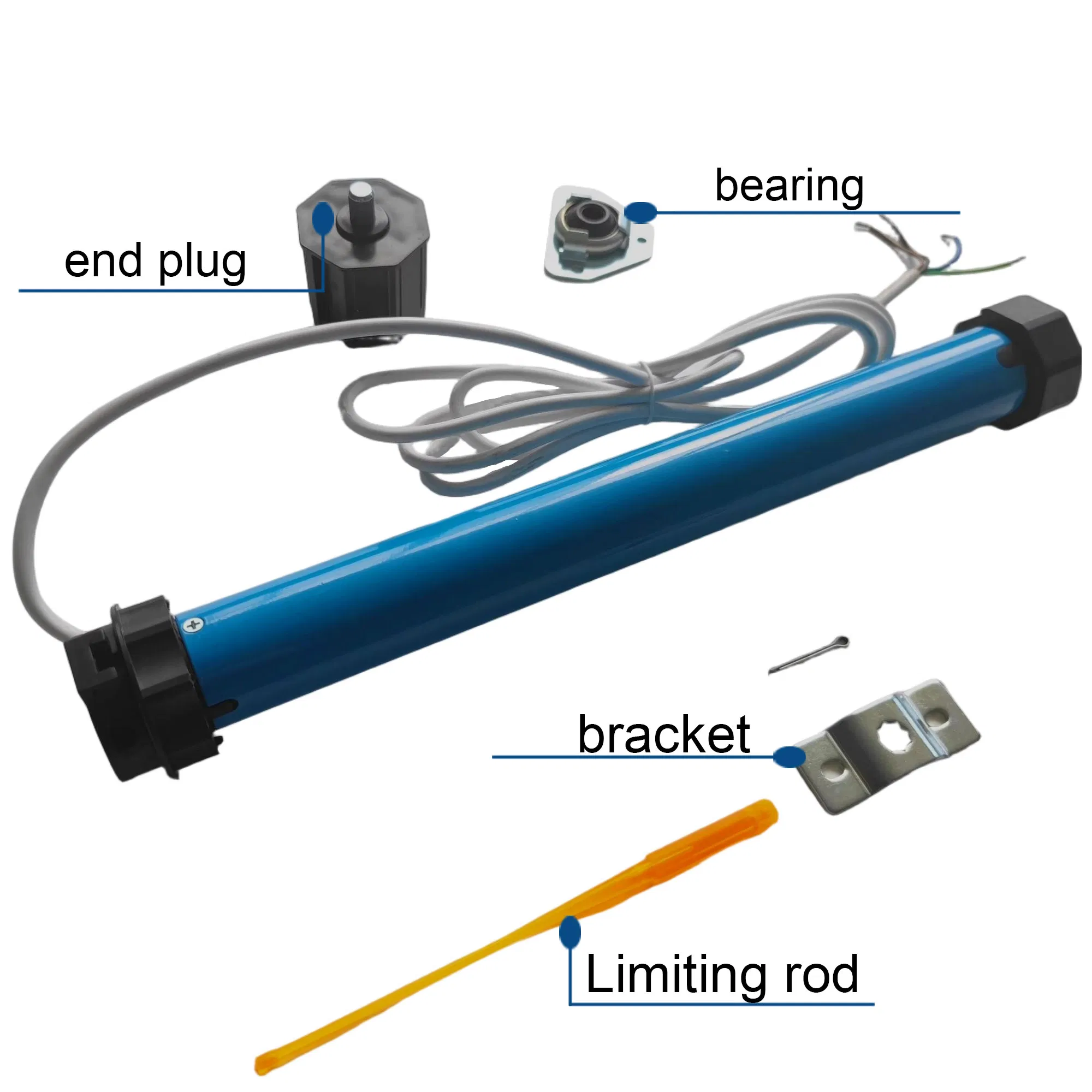 Smart Roller Shutter Remote Control Motor 110V 220V Tubular