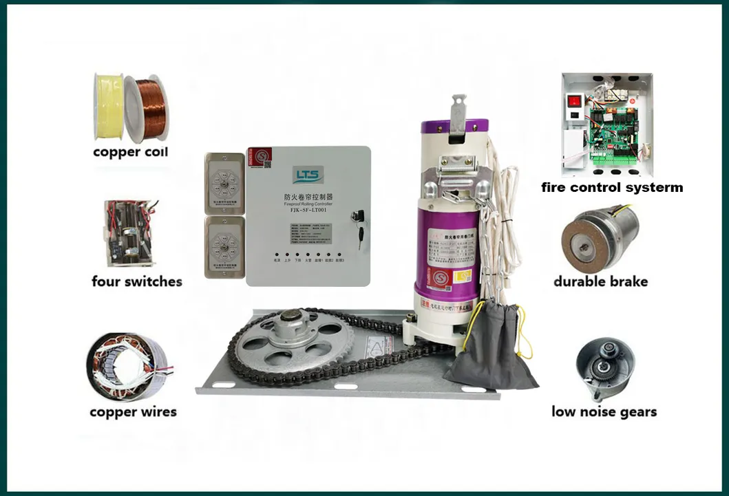 Fire Rated Roller Shutter Motor