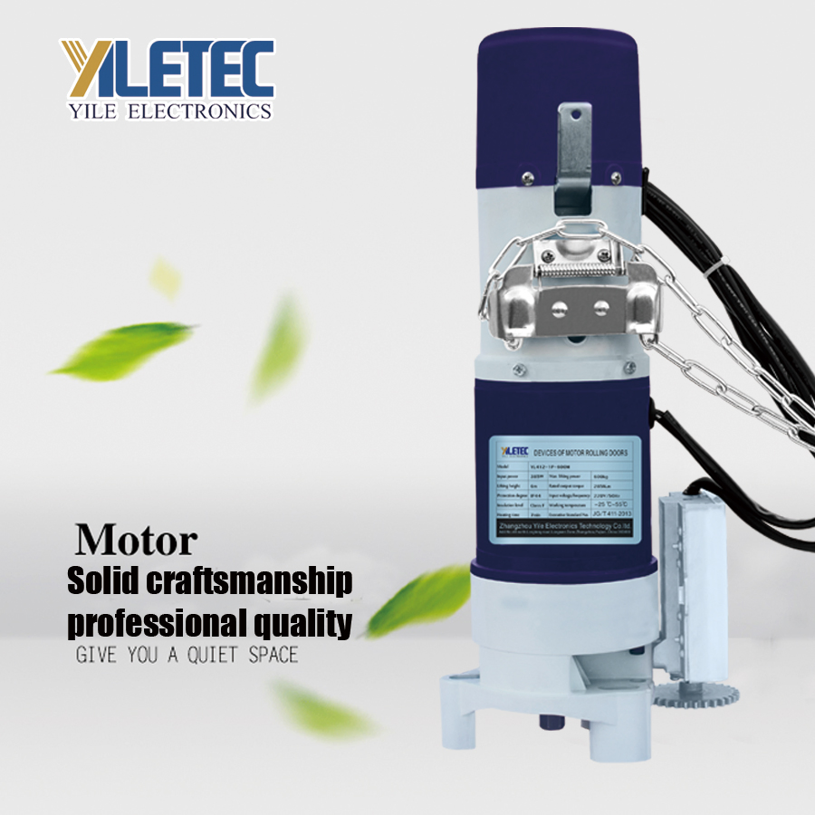 Yiletec Heavy Duty 600kg Roller Shutter Motor with Emergency Chain