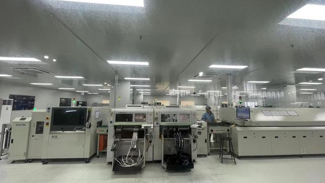 Torsion Motor factory interior automated assembly line