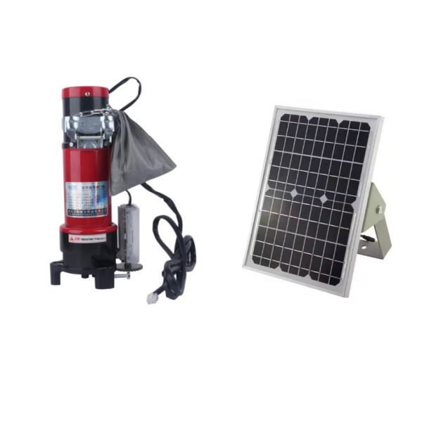 Yiletec DC 600kg Rolling Door Roller Shutter Motor with Solar Energy Charge for Rolling Door Opener