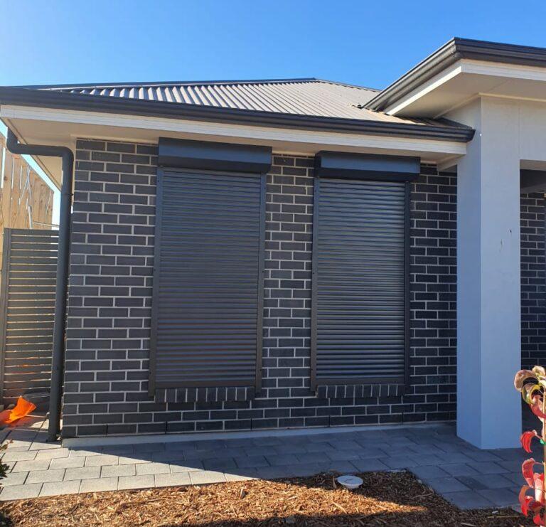 Modern Design Motorized Remote Control Electric Aluminum Window Roller Shutter for Farmhouse Application