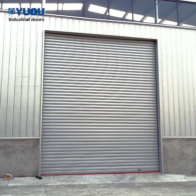Windproof High Quality Delivery China Manufacturer Automatic Manual Stainless Steel Rolling Up Roller Shutter Door