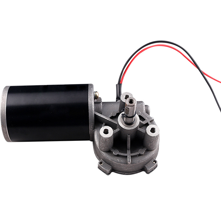 Custom Electric Dc Motor 12v 24V 220v 12v Worm Gear Motor for Roll up Door Motor
