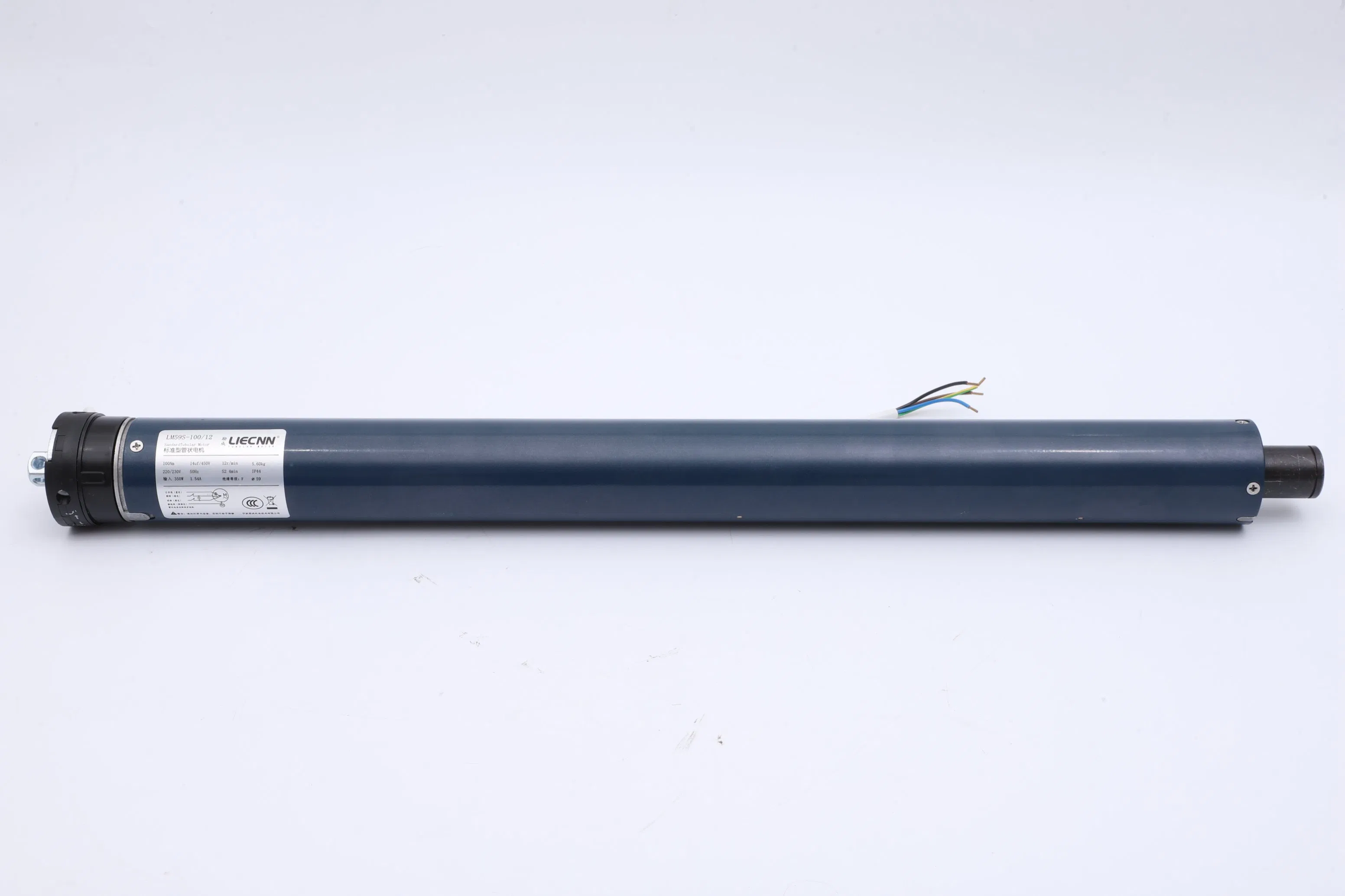 ISO9001 59mm Tubular Motor with High Torque for Electric Roller Shutters and Projector Screens
