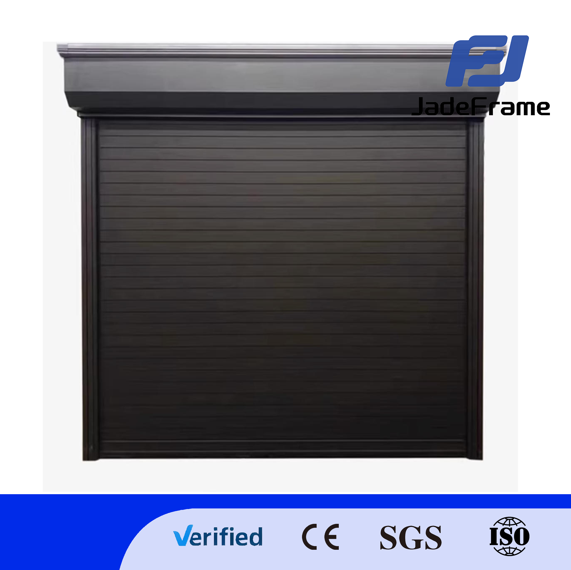 Hottest Universal Electric Rolling Shutter Door Retractable Aluminum Alloy Outdoor Remote Control Garage Keyless Farmhouse Park