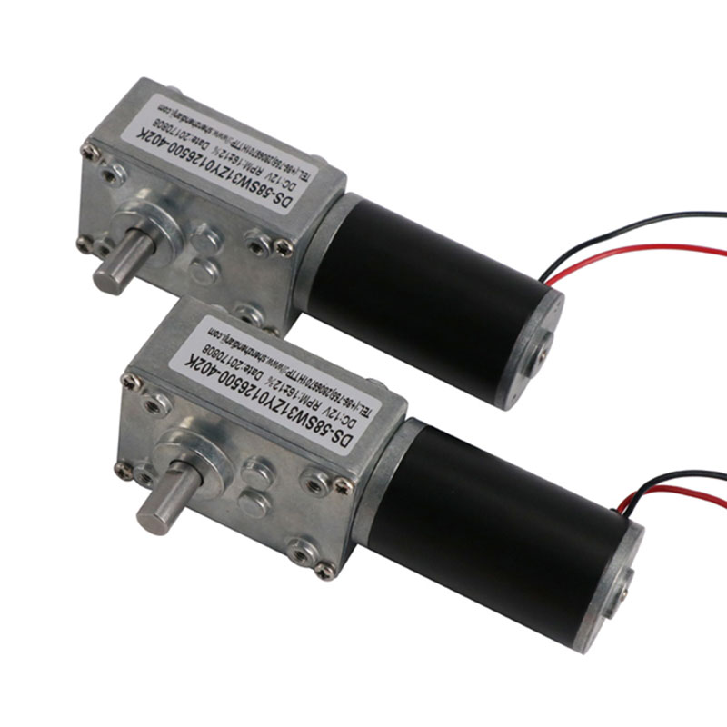 6V 12V DC Micro Worm Gear Motor High Torque Low Speed for Window Shutter