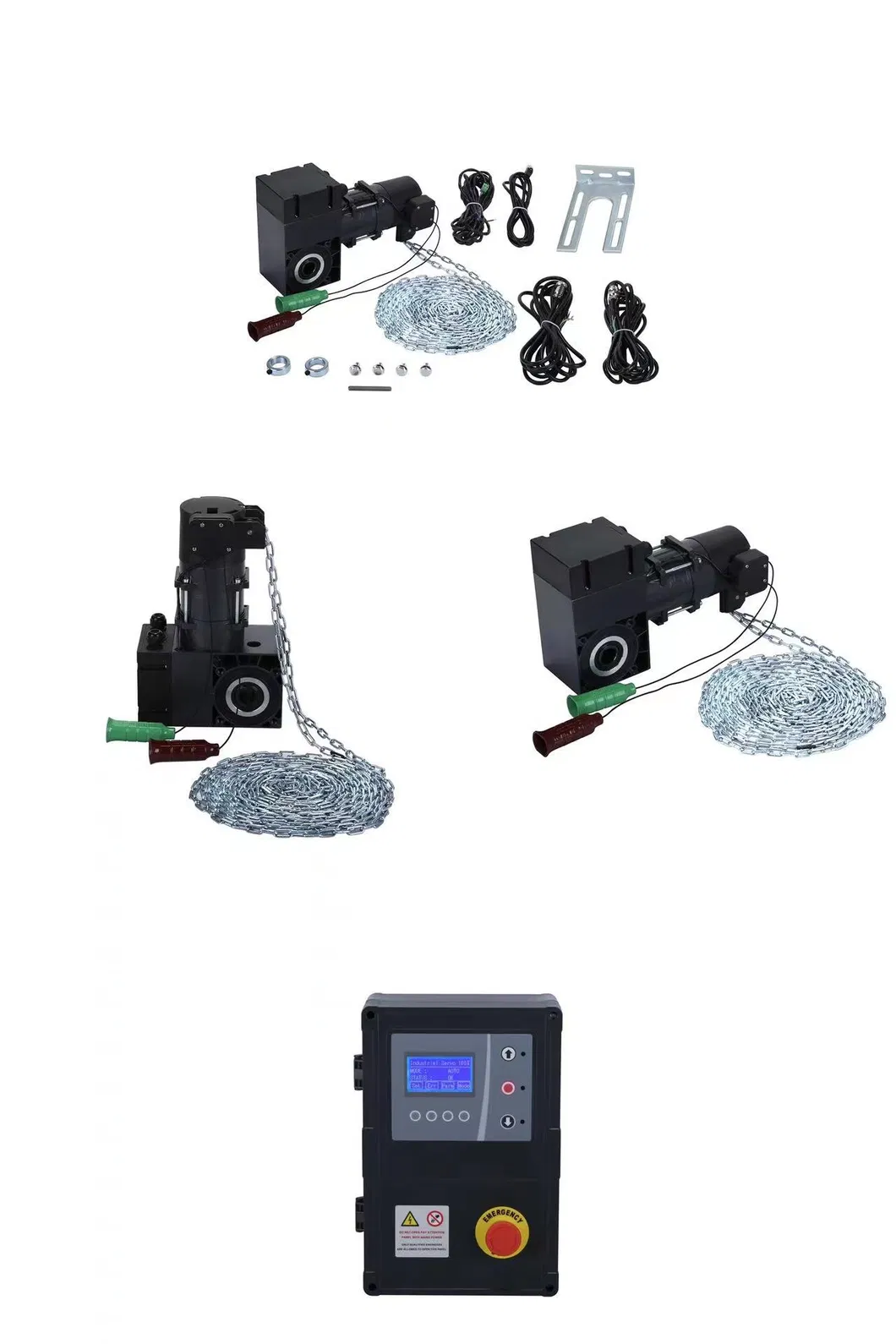 DC Heavy Duty Electric Sectional Industrial Door Motor