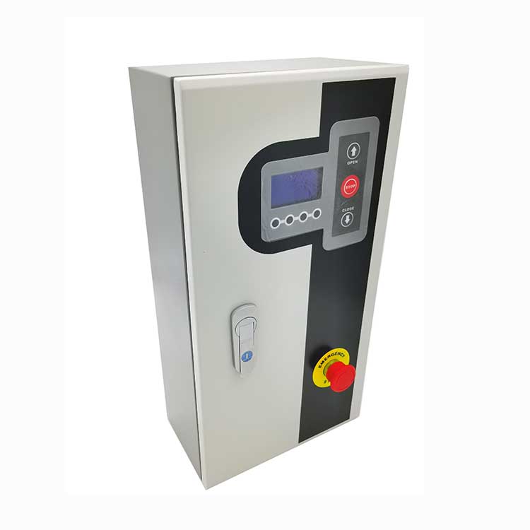 Metal Spiral Rapid Door Servo Motor 220v or Custom Voltage 0.55//0.75/1.5/2.2kw for High Speed Door with English Panel