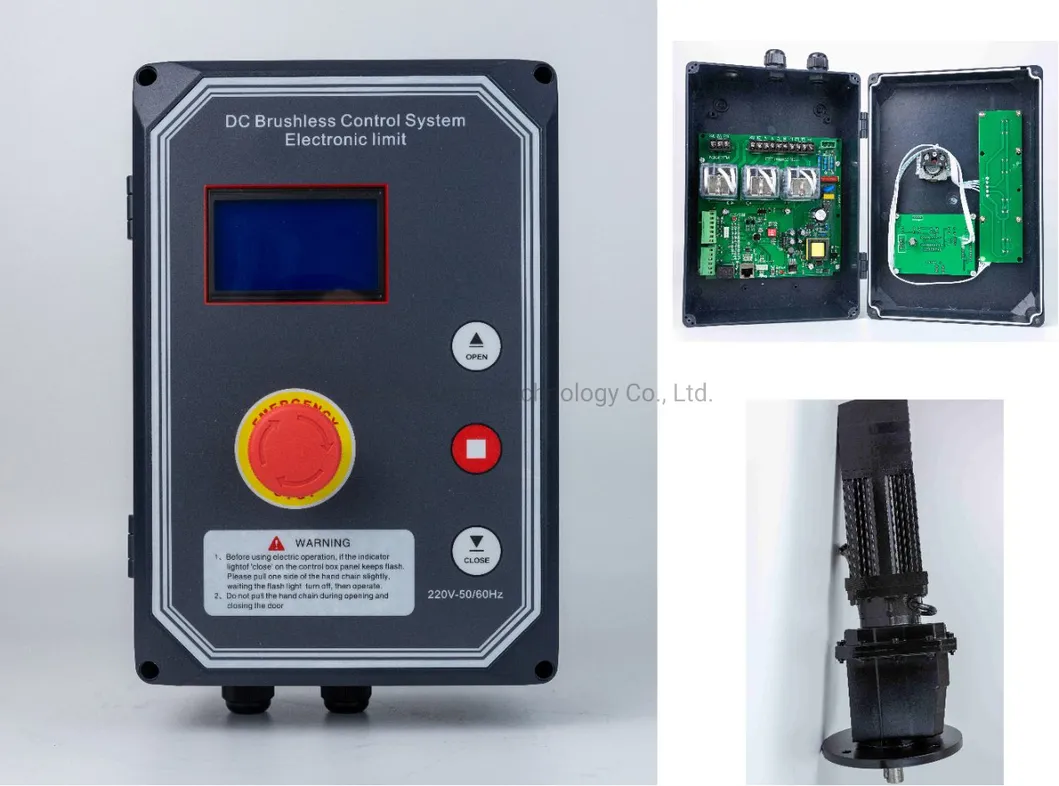 IP54 Waterproof Servo Motor Industrial Garage Door Motor for Sectional Door
