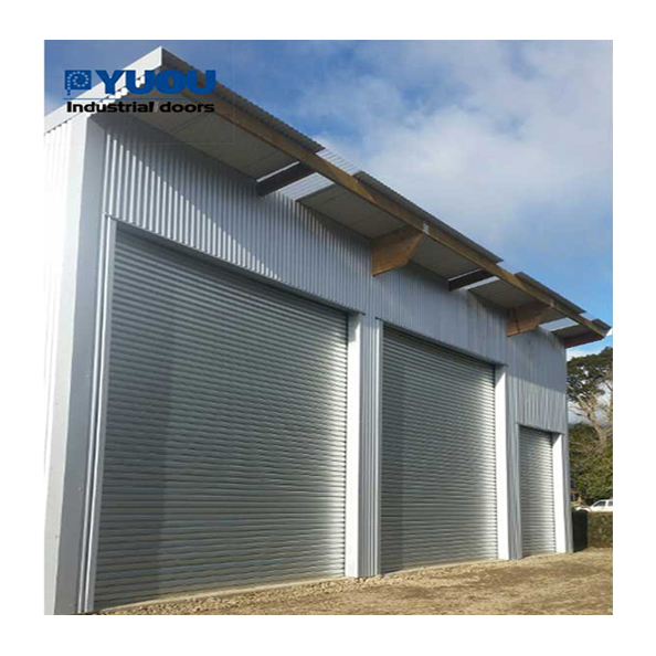 Windproof High Quality Delivery China Manufacturer Automatic Manual Stainless Steel Rolling Up Roller Shutter Door
