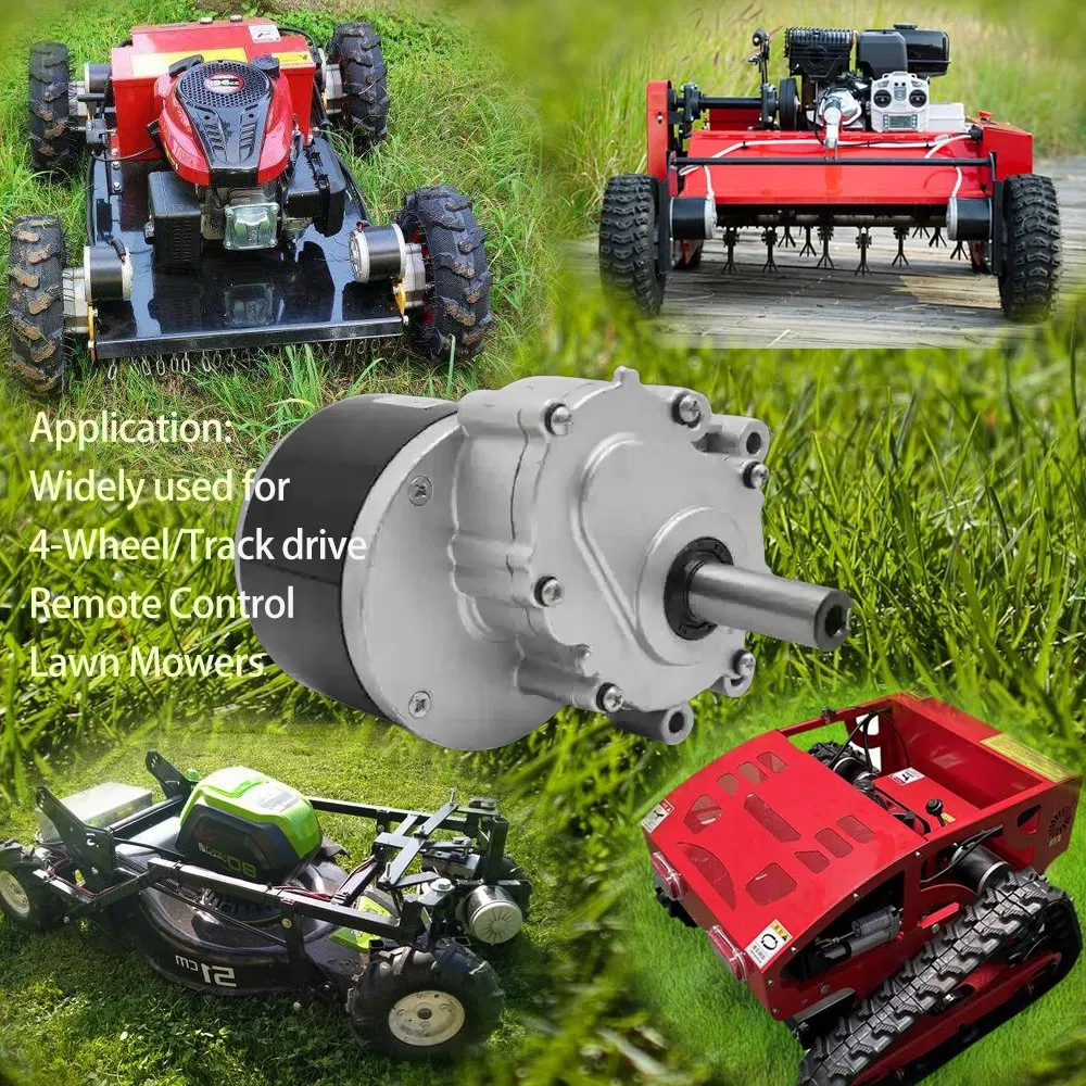 My1016zl My1016z2 250W 24V 75rpm Brushed Electric DC Motor for Remote Control 4-Wheel Flail Mower