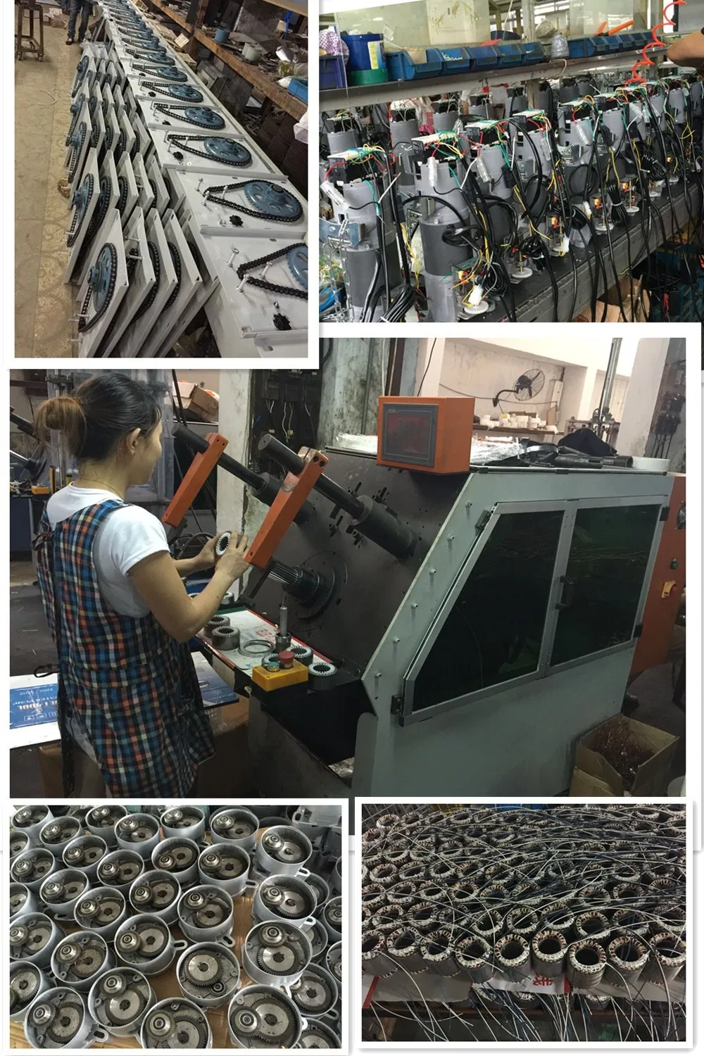 Advanced Motor Production Workshop and Quality Control Line