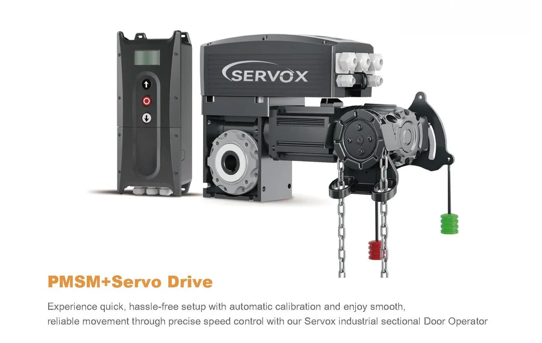 High Precision CE Approved Servo Motor for Industrial Door Opener with Automatic Control Sectional Door Servo Motor