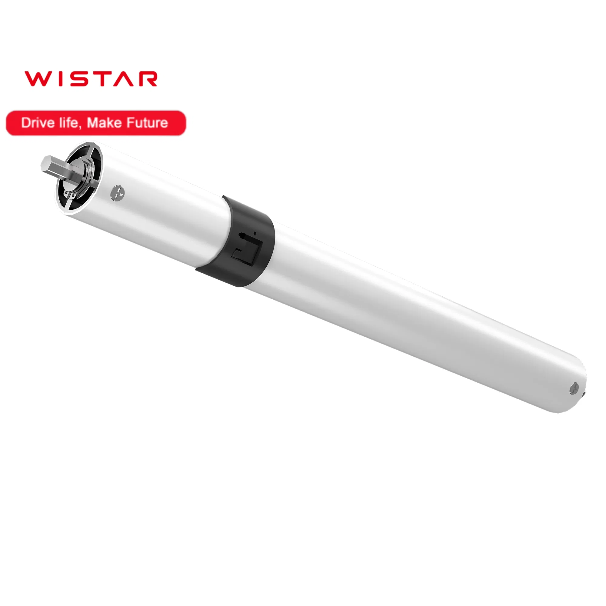 35mm Electronic Limit Switch DC Tubular Motor Double Output Shaft for Venetian Blinds