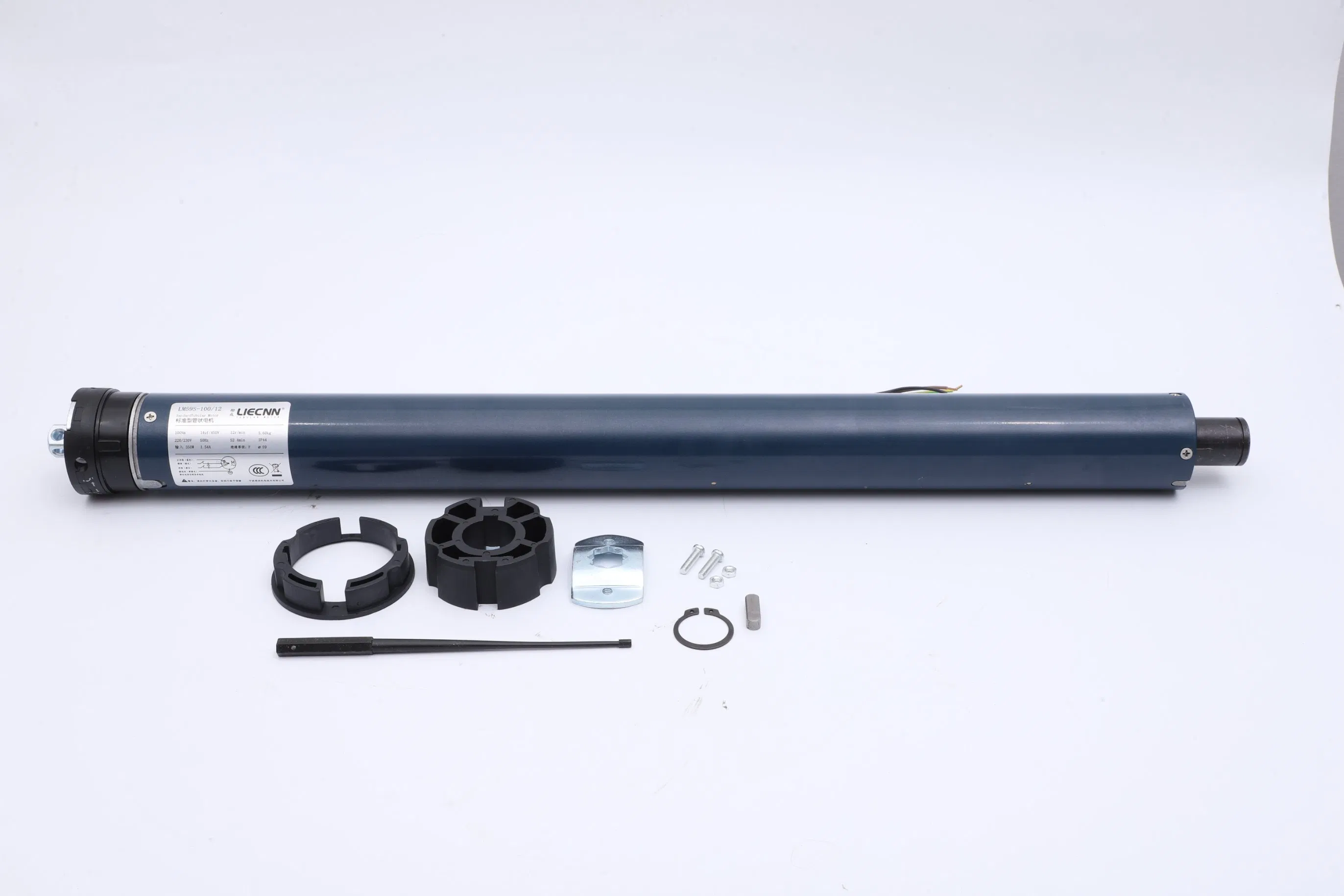 High-Torque 59mm Standard Tubular Motor for Heavy-Duty Roller Shutters &amp; Large Sunshades