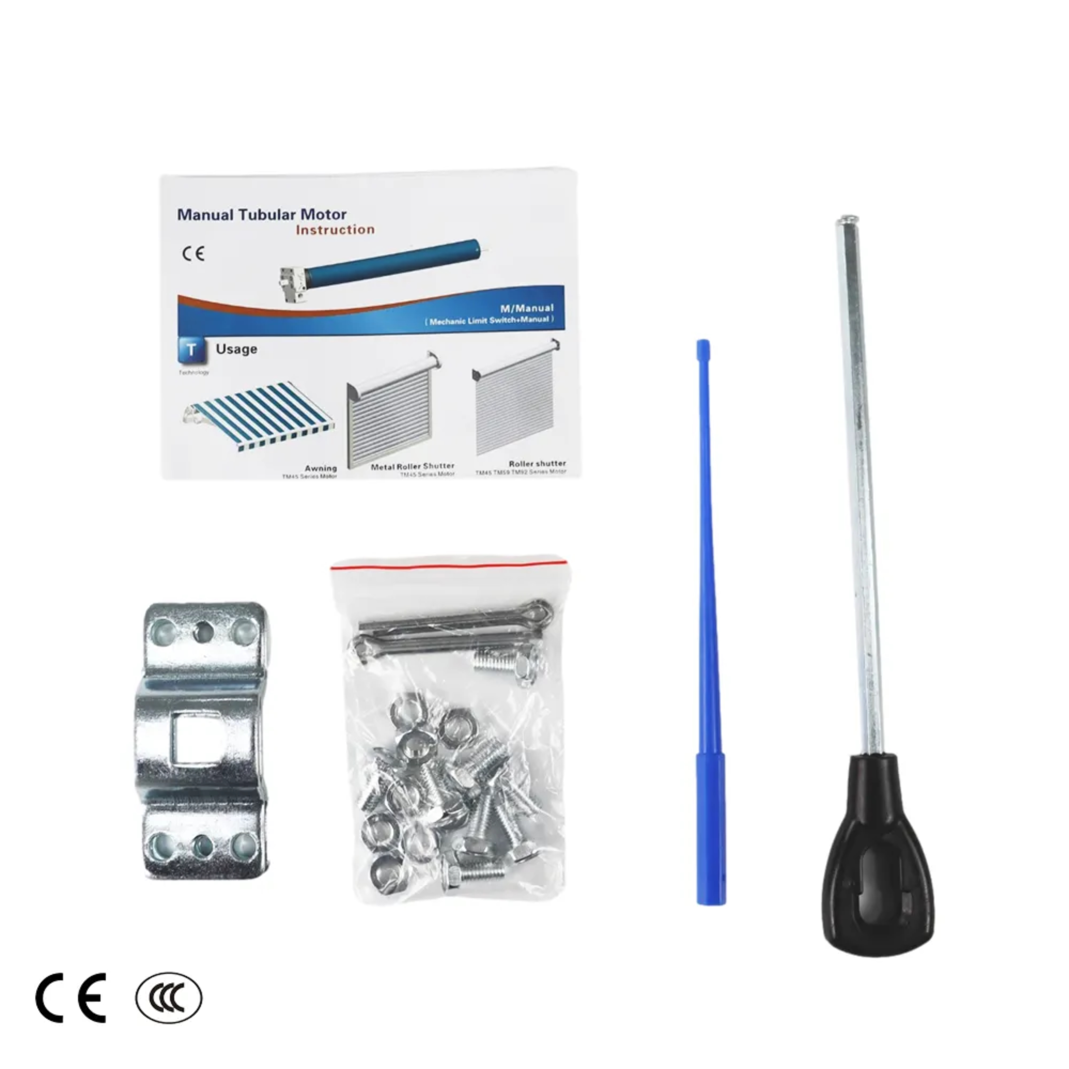 Automatic Aluminum Roller Shutter Motor | Electronic Remote Control Tubular Motor for Roll-Up Windows