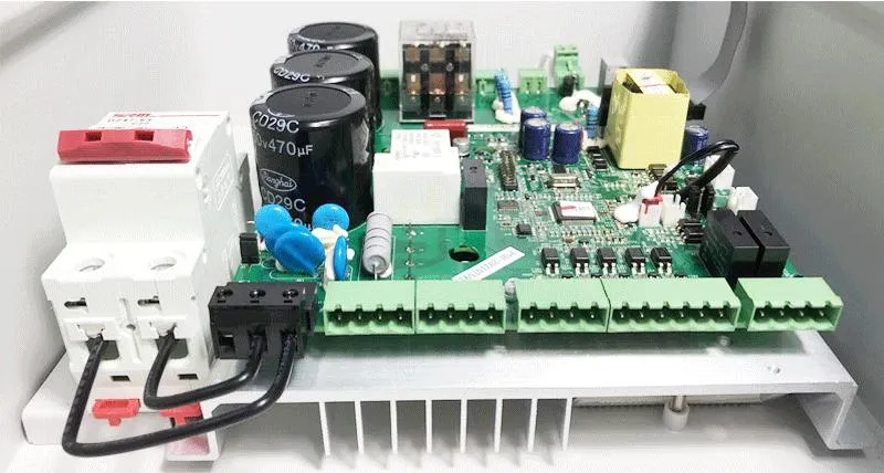 Servo Control Panel Detail